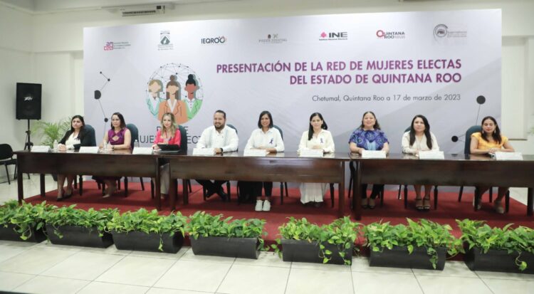 Realizan presentación de Red de Mujeres Electas de Quintana Roo