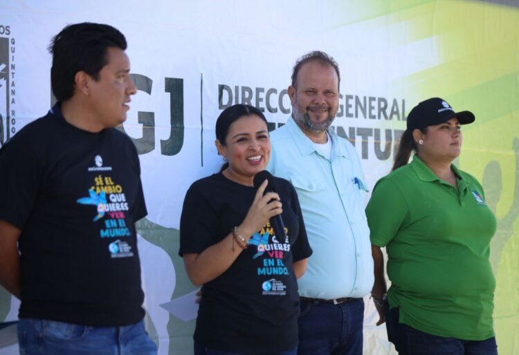 Blanca Merari convoca a jóvenes a ser parte activa en cuidado del agua en Puerto Morelos