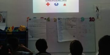 Seguridad Pública de Puerto Morelos enseña a estudiantes de preescolar a cuidar su integridad
