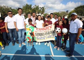 Blanca Merari inaugura la Primera Olimpiada Deportiva Regional por el Bienestar 2023