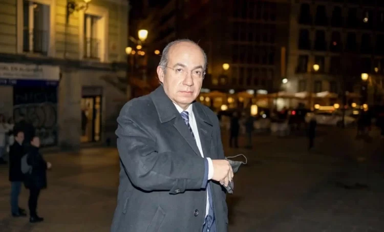 Cancela Felipe Calderón su participación en foro público en Madrid
