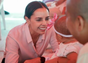 Ana Paty Peralta garantiza registro de menores hijos de madres en centro penitenciario