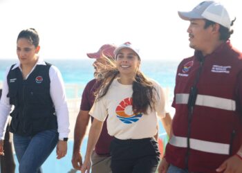 Cuidamos las playas de Cancún con corresponsabilidad: Ana Paty Peralta