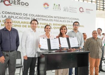 Daremos certeza jurídica a más de 2,500 familias en Benito Juárez, asegura Mara Lezama