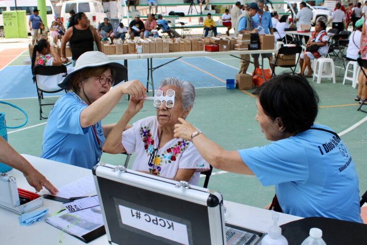 Realiza Puerto Morelos jornada de participación ciudadana y atención médica