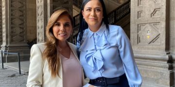 Mara Lezama y Ariadna Montiel trabajan en el bienestar social de Quintana Roo