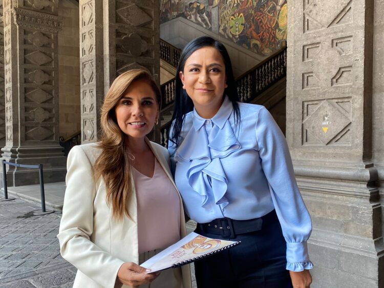 Mara Lezama y Ariadna Montiel trabajan en el bienestar social de Quintana Roo