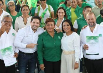 Juana Chacón Canché, nueva dirigente del PVEM en Puerto Morelos