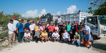 Promueve Atenea Gómez limpieza y orden en Isla Mujeres a través del "Limpiatón"