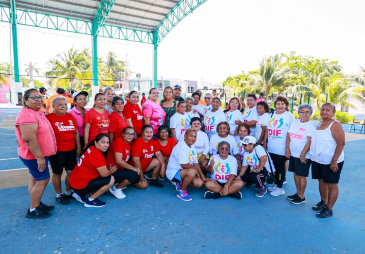 Atenea Gómez promueve sana convivencia con encuentro de cachibol entre Isla Mujeres y Lázaro Cárdenas