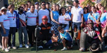 Impulsa Atenea Gómez deporte entre los isleños en espacios dignos y seguros
