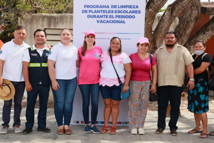 Promueve Atenea Gómez entornos saludables en Isla Mujeres
