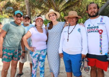 Atenea Gómez Ricalde supervisa el operativo de Semana Santa