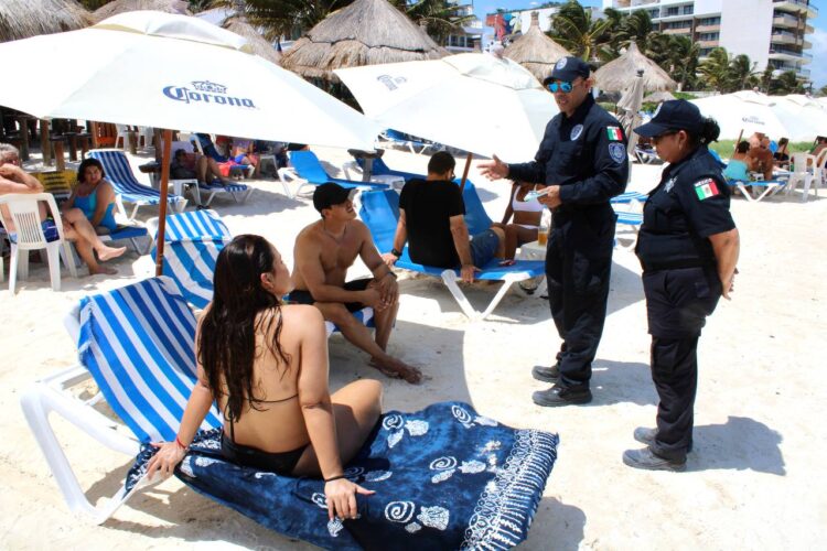 Con saldo blanco concluye primera semana de vacaciones en Puerto Morelos