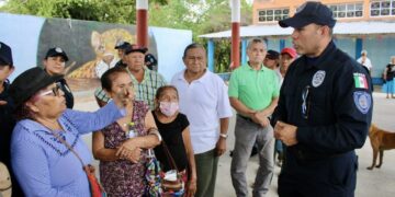 Seguridad Publica de Puerto Morelos imparte pláticas para prevenir la trata de personas