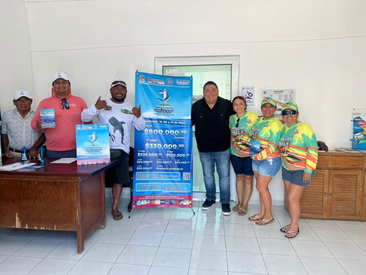 Inicia con éxito inscripciones para Torneo Internacional de Pesca de Isla Mujeres