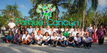 Inaugura Mara Lezama la primera etapa del Parque Cancún