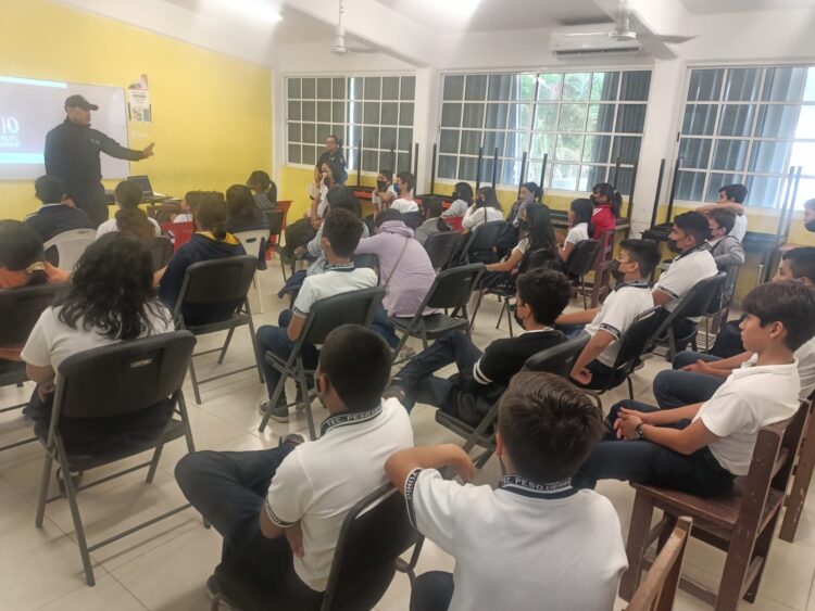 Puerto Morelos se suma a dinámica para replicar campaña “Si te drogas, te dañas”