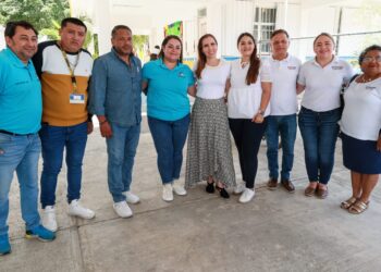 Se suma Atenea Gómez a proyecto de mejoramiento de infraestructura educativa