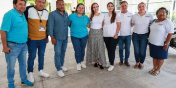 Se suma Atenea Gómez a proyecto de mejoramiento de infraestructura educativa