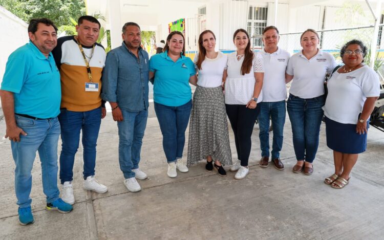Se suma Atenea Gómez a proyecto de mejoramiento de infraestructura educativa