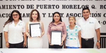 Blanca Merari firma convenio de colaboración con fundación “Mamita y Lety, A.C.”