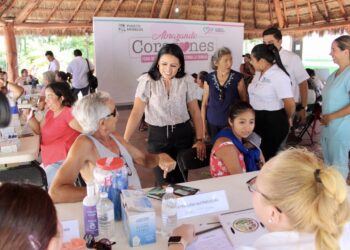Atención a salud de niñas y niños de Puerto Morelos, prioritaria: Blanca Merari