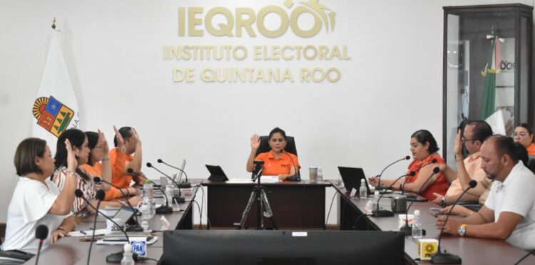 IEQROO sanciona al PRD, MORENA, PT y PRI por incumplimiento en transparencia