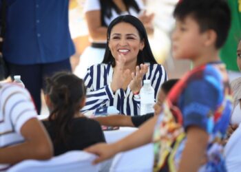 Ofrece Blanca Merari festejo por Día del Niño y de la Niña a menores con discapacidad