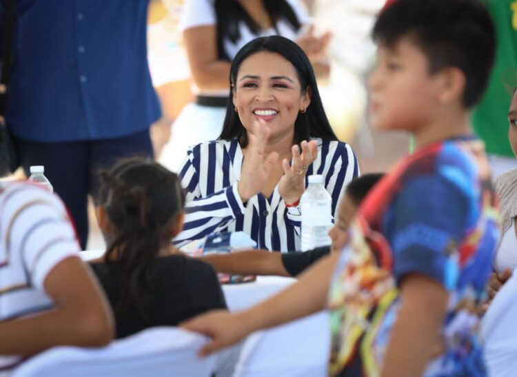 Ofrece Blanca Merari festejo por Día del Niño y de la Niña a menores con discapacidad