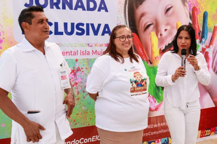 Realizan jornada inclusiva por el Día del Niño y de la Niña en Isla Mujeres