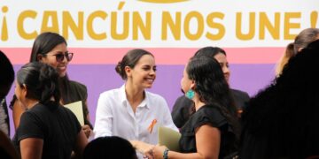 Ana Paty Peralta combate violencia de género en Cancún