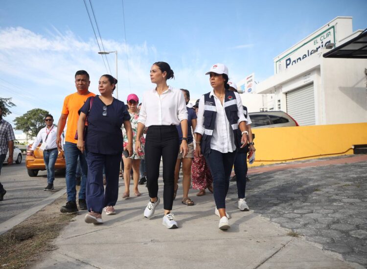 Trabajamos por una ciudad limpia y ordenada, asegura Ana Paty Peralta