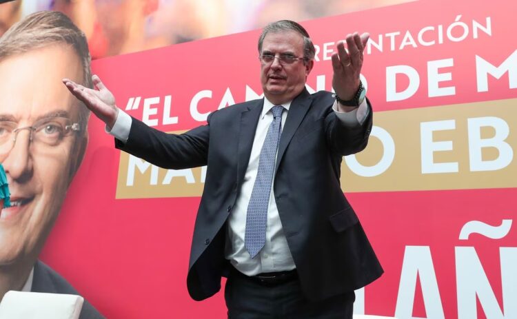 “O hay encuesta, o hay favorita”, señala Marcelo Ebrard sobre candidatura presidencial de Morena