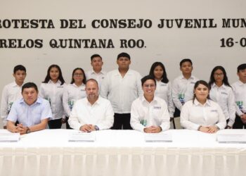 Rinde protesta Primer Consejo Juvenil Municipal de Puerto Morelos