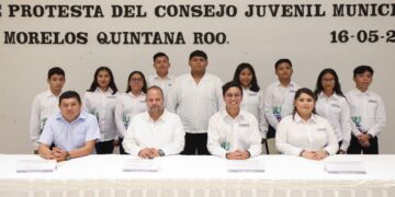 Rinde protesta Primer Consejo Juvenil Municipal de Puerto Morelos