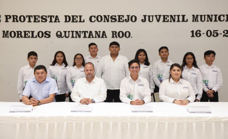 Rinde protesta Primer Consejo Juvenil Municipal de Puerto Morelos