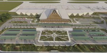 Construcción del Aeropuerto Internacional de Tulum, con avance de 40%