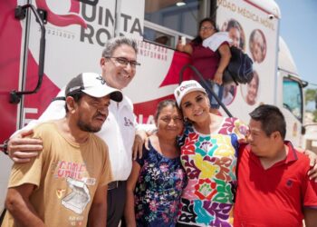 Supervisa Mara Lezama caravanas de salud en zona continental de Isla Mujeres