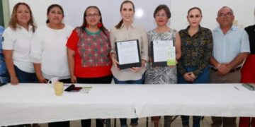 Atenea Gómez firma acuerdo de colaboración para proteger a niñas, niños y adolescentes