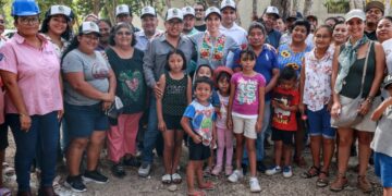 Supervisa Atenea Gómez arranque de construcción del parque público 'Los Venaditos'