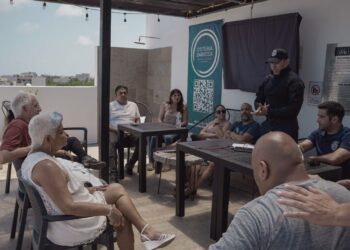 Seguridad Pública de Puerto Morelos refuerza vínculos con restauranteros