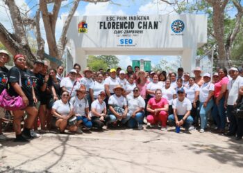 Realiza Atenea Gómez Ricalde Brigada de Asistencia Social "Todos somos Francisco May"