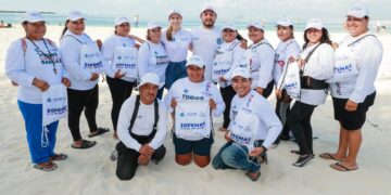 Atenea Gómez promueve limpieza de playas y entrega nuevas herramientas a Zofemat