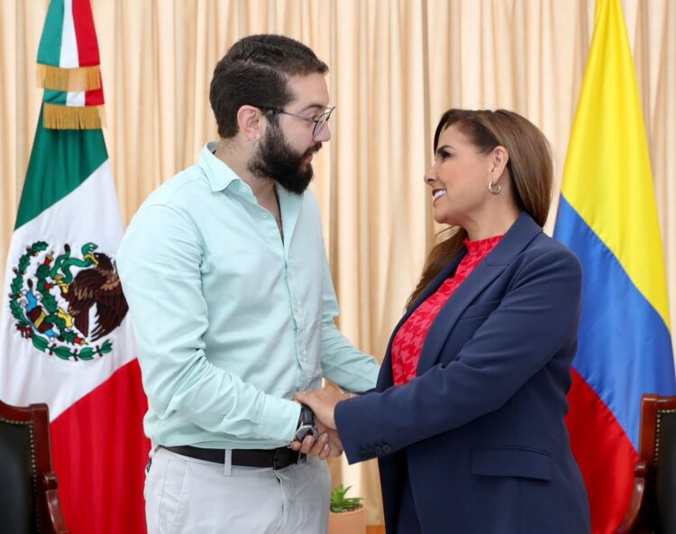 Impulsarán Mara Lezama y Colombia lazos comerciales, culturales y turísticos