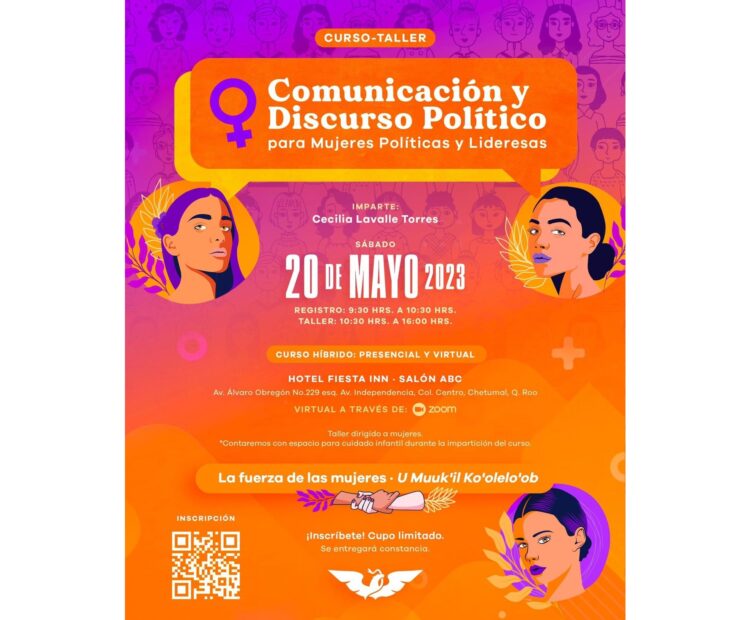 Impulsa MC y promueve liderazgo político de las mujeres de Quintana Roo