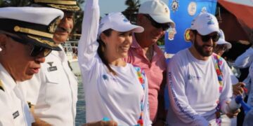 Pone Atenea Gómez en marcha el XVIII Torneo Internacional de Pesca en Isla Mujeres
