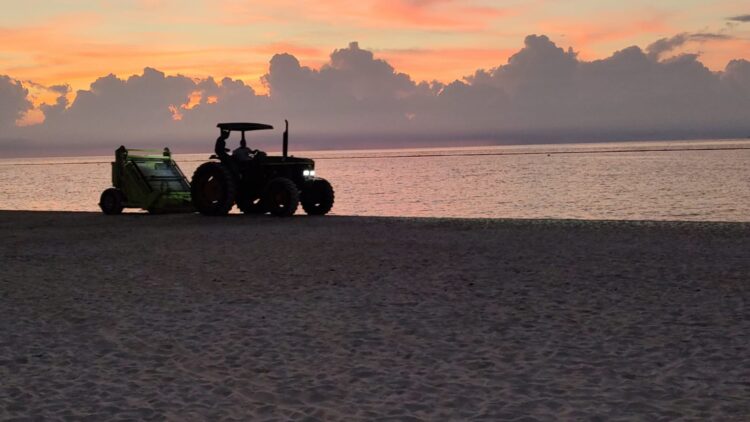 Puerto Morelos luce playas espectaculares para este fin de semana