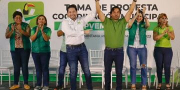 La unidad es la clave para consolidar al PVEM en Tulum y QRoo, destaca Renán Sánchez
