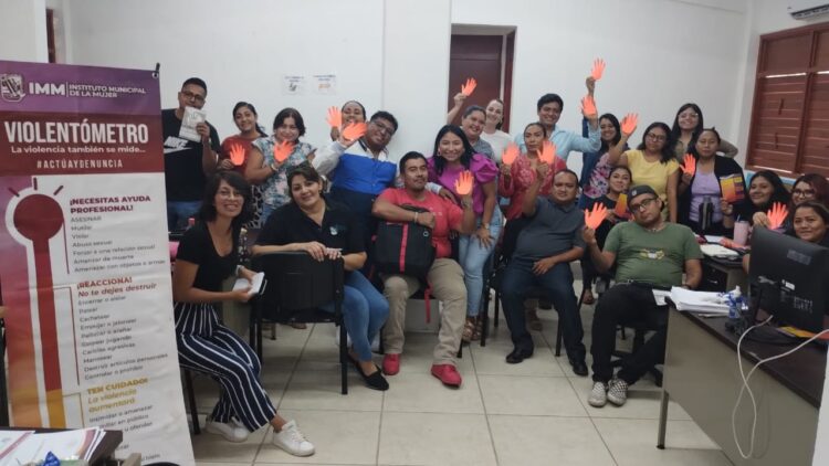 Imparte IMM de Puerto Morelos plática a docentes sobre Conductas de Riesgo en Adolescentes